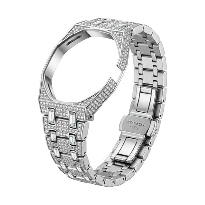 [Zalyn]Royal Oak Pop Exclusive Bioceramic Case & Bioceramic Strap Full Diamond