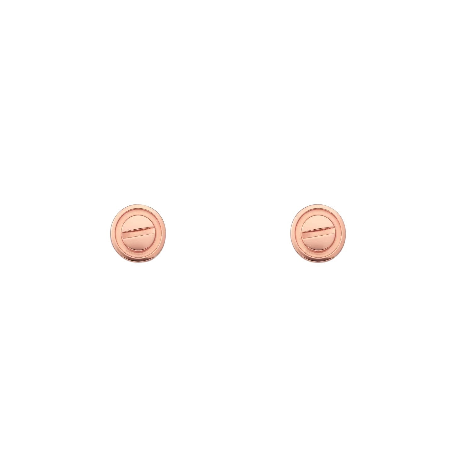 [Zalyn]LOVE 7.2MM HOOP EARRINGS