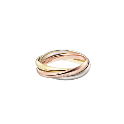 [Zalyn]TRINITY 3.2MM CLASSIC RING