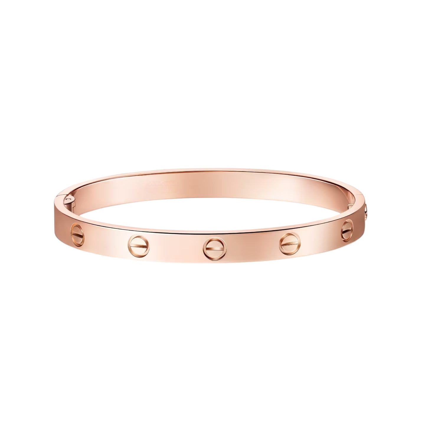 [Zalyn]CLASSIC 6.1MM LOVE SINGLE-SCREW CLOSURE BANGLE