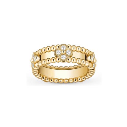 [Zalyn]SLIM KALEIDOSCOPE RADIANCE RING