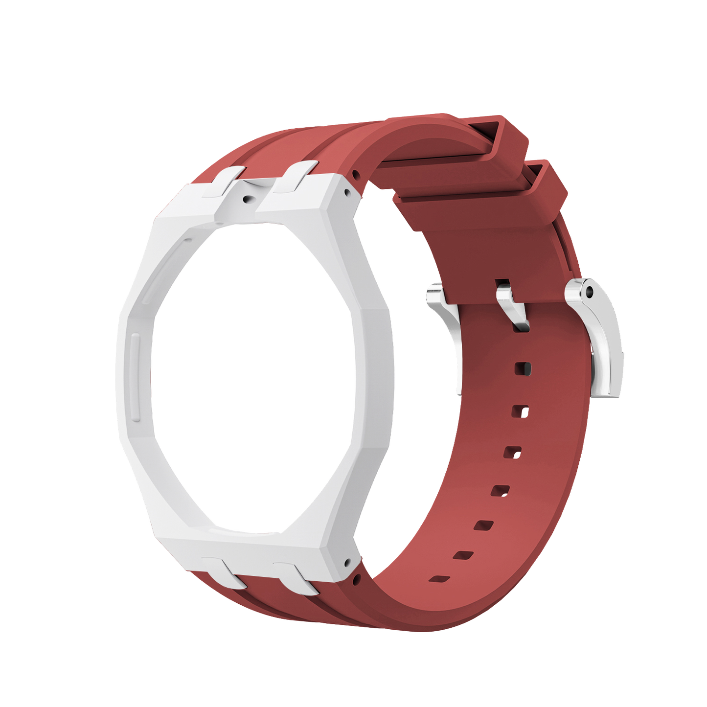 [Zalyn]Royal Oak Pop Exclusive Bioceramic Case & Silicone Strap Mix Color