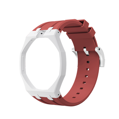 [Zalyn]Royal Oak Pop Exclusive Bioceramic Case & Silicone Strap Mix Color