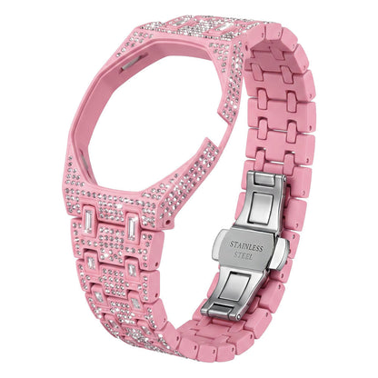 [Zalyn]Royal Oak Pop Exclusive Bioceramic Case & Bioceramic Strap Full Diamond