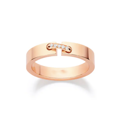 [Zalyn]ALLIANCE LIENS VIDENCE DIAMOND 4MM RING