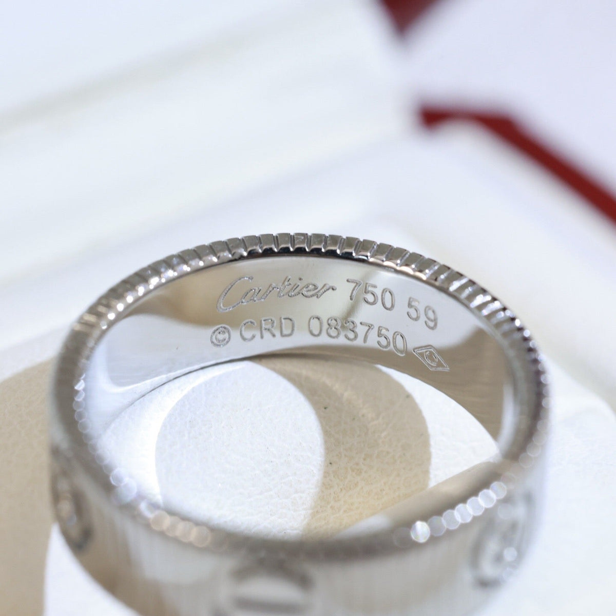 [Zalyn Jewelry]LOVE 6.5MM UNLIMITED 3 DIAMONDS RING