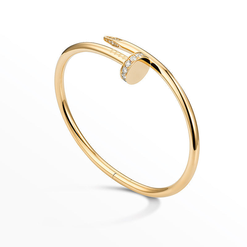 [Zalyn]JUSTE UN CLOU 3.5MM CLASSIC DIAMOND BANGLE