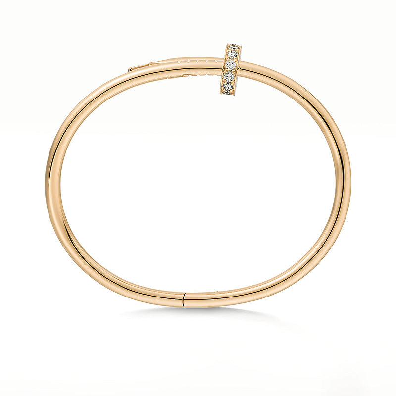 [Zalyn]JUSTE UN CLOU 3.5MM CLASSIC DIAMOND BANGLE