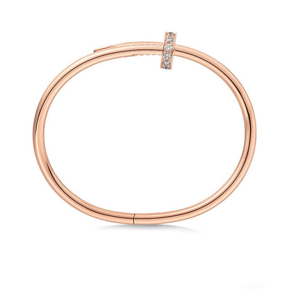 [Zalyn]JUSTE UN CLOU 3.5MM CLASSIC DIAMOND BANGLE