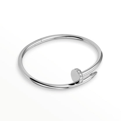 [Zalyn]JUSTE UN CLOU 3.5MM CLASSIC DIAMOND BANGLE