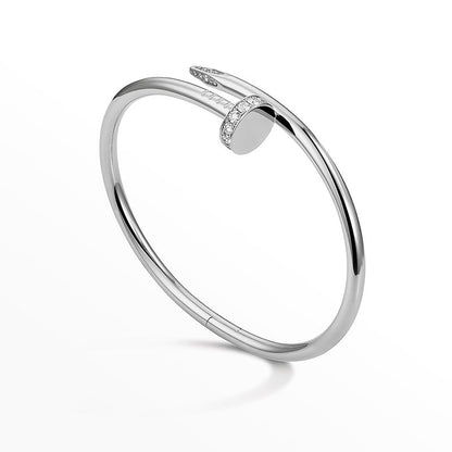 [Zalyn]JUSTE UN CLOU 3.5MM CLASSIC DIAMOND BANGLE