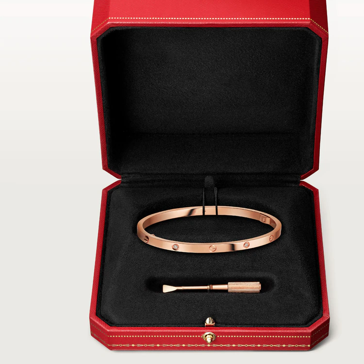 [Zalyn Jewelry ]LOVE BRACELET 3.65MM 6 DIAMONDS