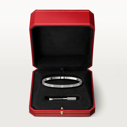 [Zalyn Jewelry ]LOVE BRACELET 3.65MM DIAMOND-PAVED