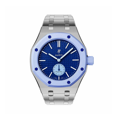 [Zalyn]ROYAL OAK POP EXCLUSIVE STEEL CASE & SILICONE STRAP