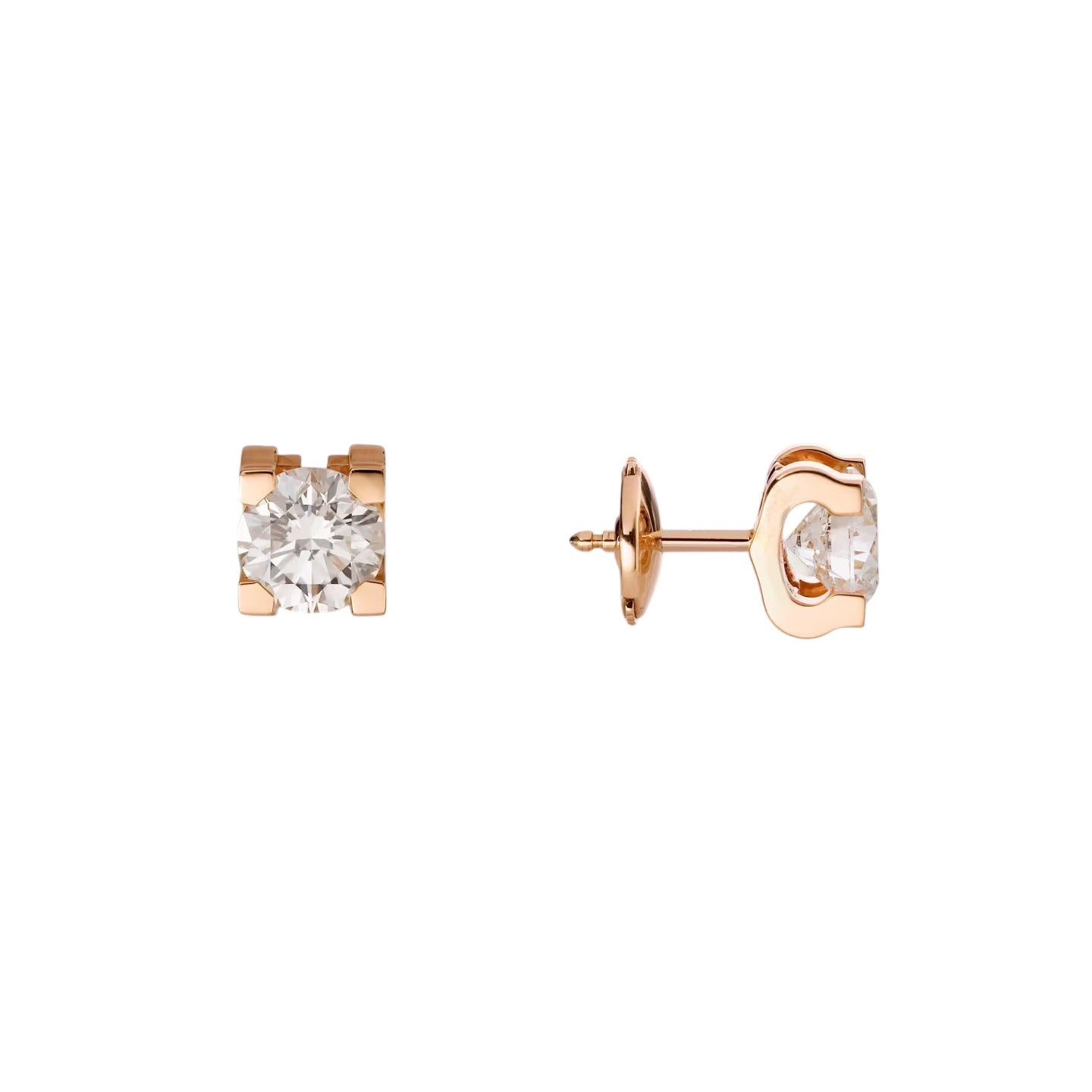 [Zalyn]C DE DIAMOND STUD EARRINGS