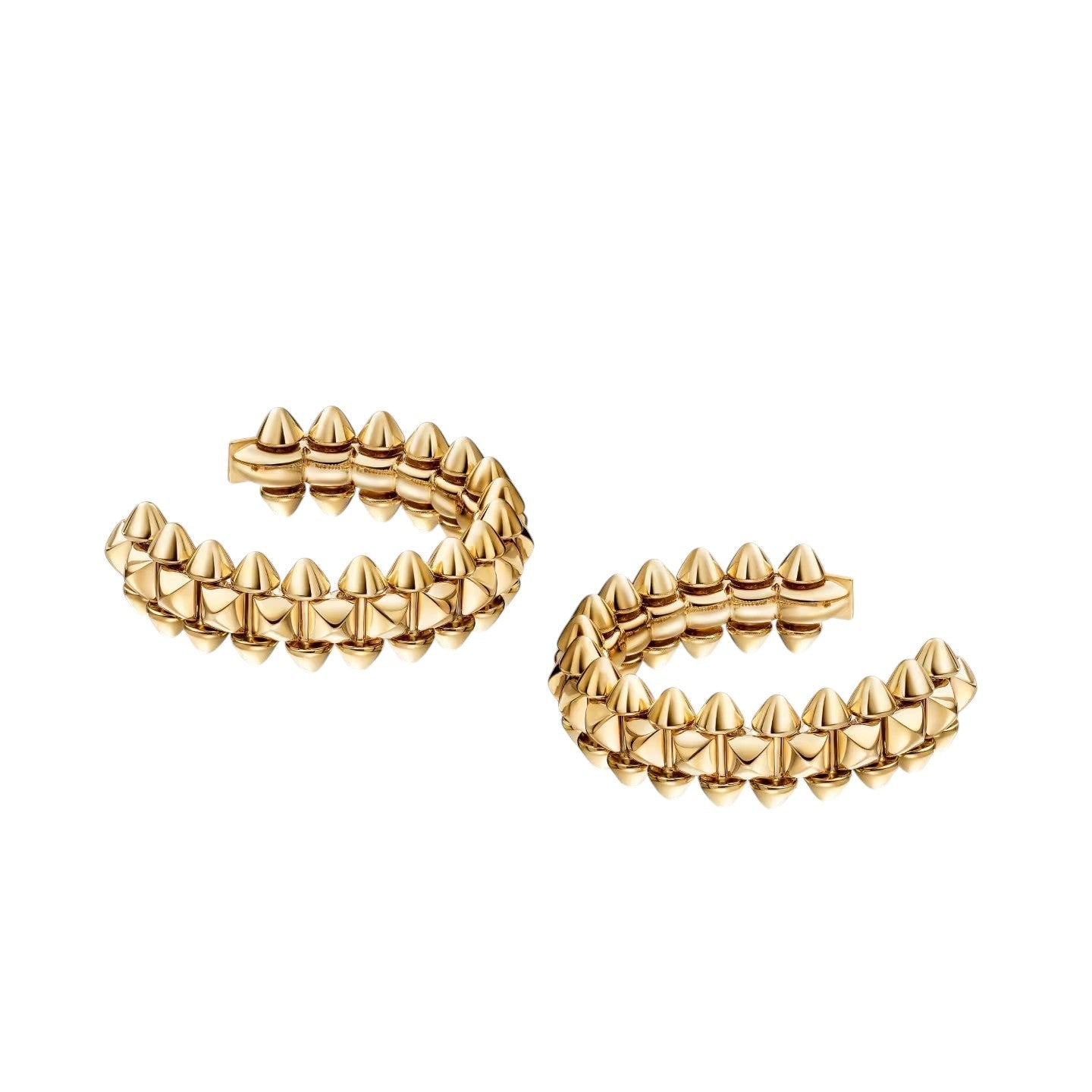 [Zalyn]CLASH DE 6.4MM HOOP SMALL MODEL EARRINGS