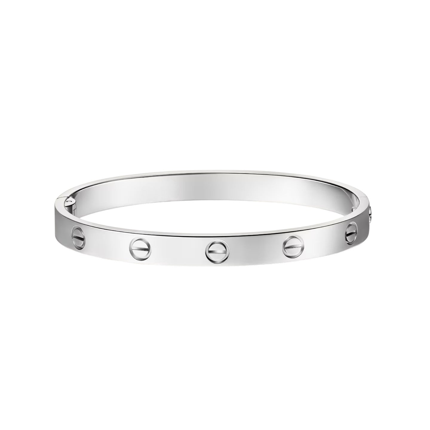 [Zalyn]CLASSIC 6.1MM LOVE SINGLE-SCREW CLOSURE BANGLE
