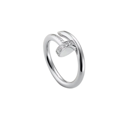 [Zalyn]CLOU 2.6MM DIAMOND RING