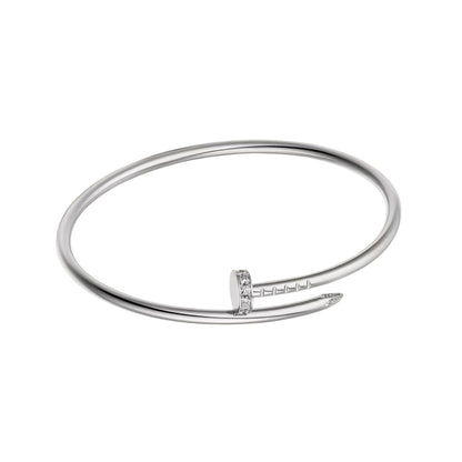 [Zalyn]JUSTE UN CLOU 2.5MM SMALL MODEL DIAMOND BANGLE