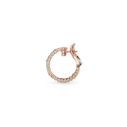 [Zalyn]KALEIDOSCOPE CLOVER HOOP EARRINGS