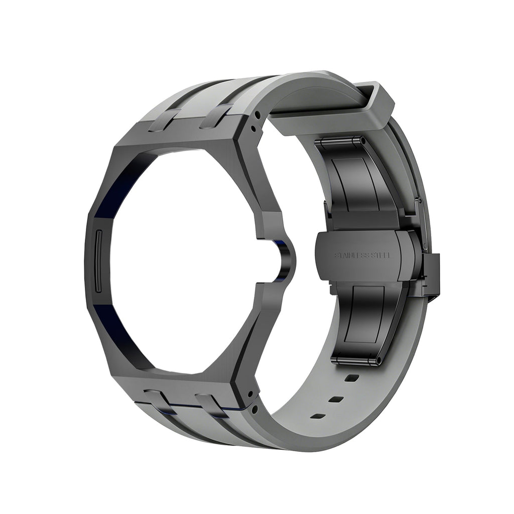 Royal Oak Pop Black Steel Case & Silicone Strap