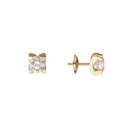 [Zalyn]C DE DIAMOND STUD EARRINGS