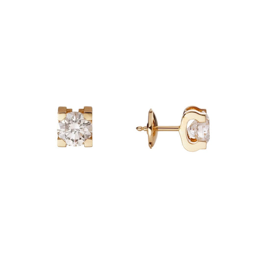 [Zalyn]C DE DIAMOND STUD EARRINGS
