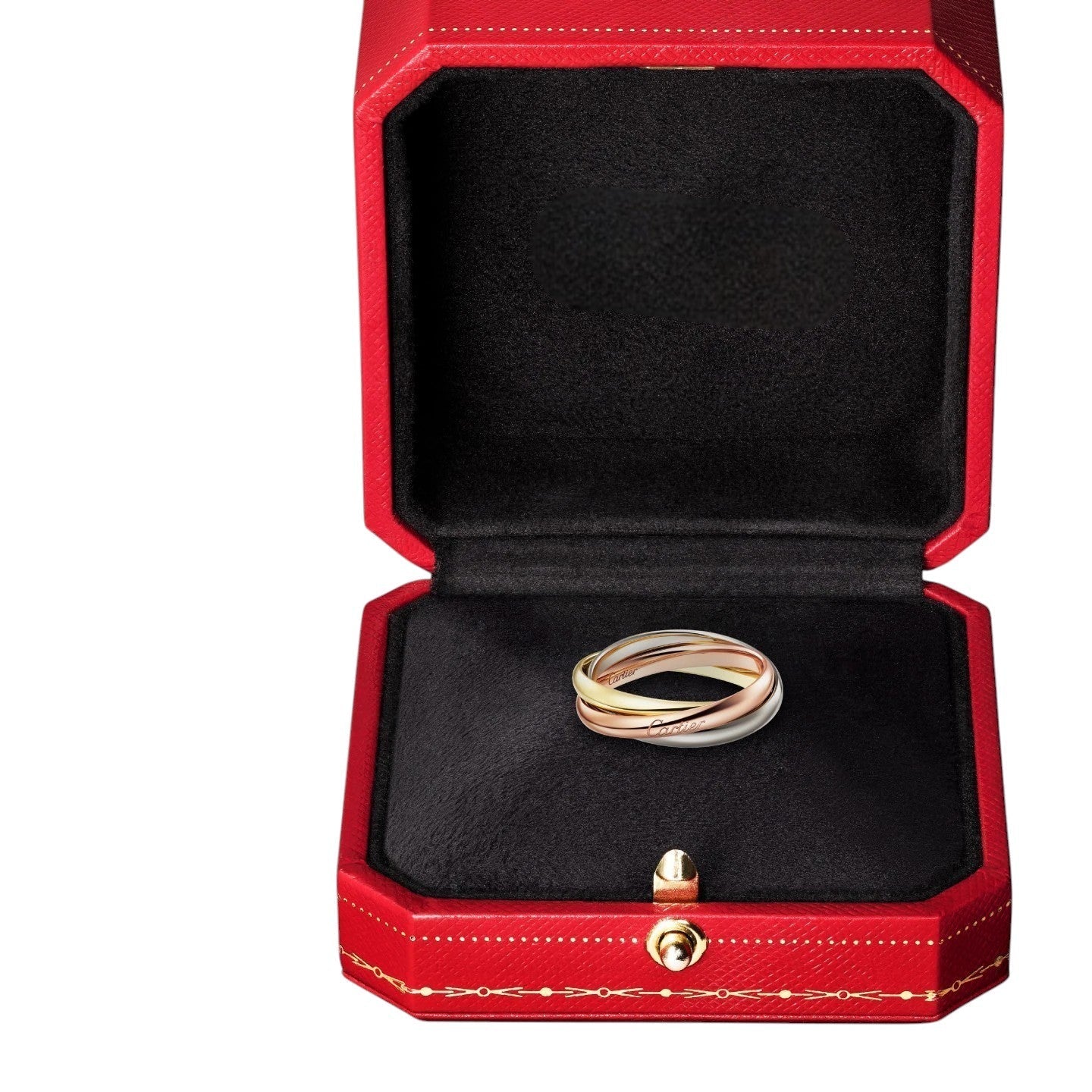 [Zalyn]TRINITY 3.2MM CLASSIC RING