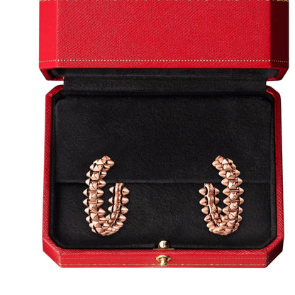 [Zalyn]CLASH DE 6.4MM HOOP SMALL MODEL EARRINGS