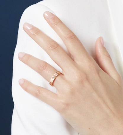 [Zalyn]ALLIANCE LIENS VIDENCE DIAMOND 4MM RING