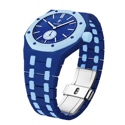 [Zalyn]Royal Oak Pop Exclusive Bioceramic Case & Bioceramic Strap Mix Color