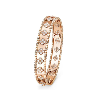 [Zalyn]KALEIDOSCOPE RADIANCE WIDE BANGLE BRACELET