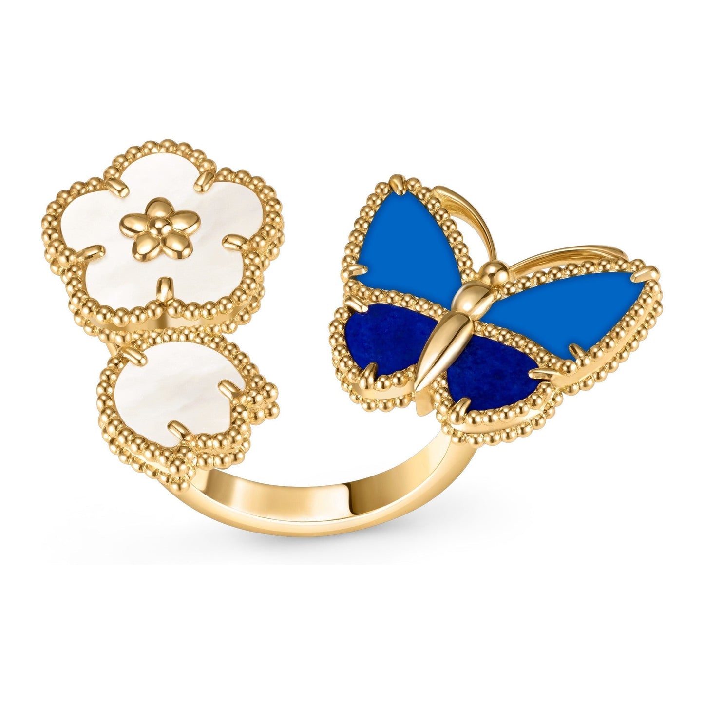 [Zalyn]SPRING BUTTERFLY OPEN RING