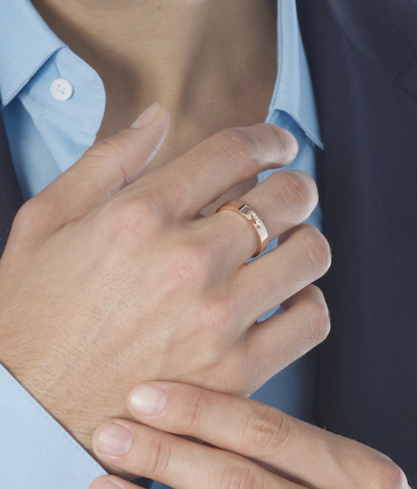 [Zalyn]ALLIANCE LIENS VIDENCE DIAMOND 4MM RING