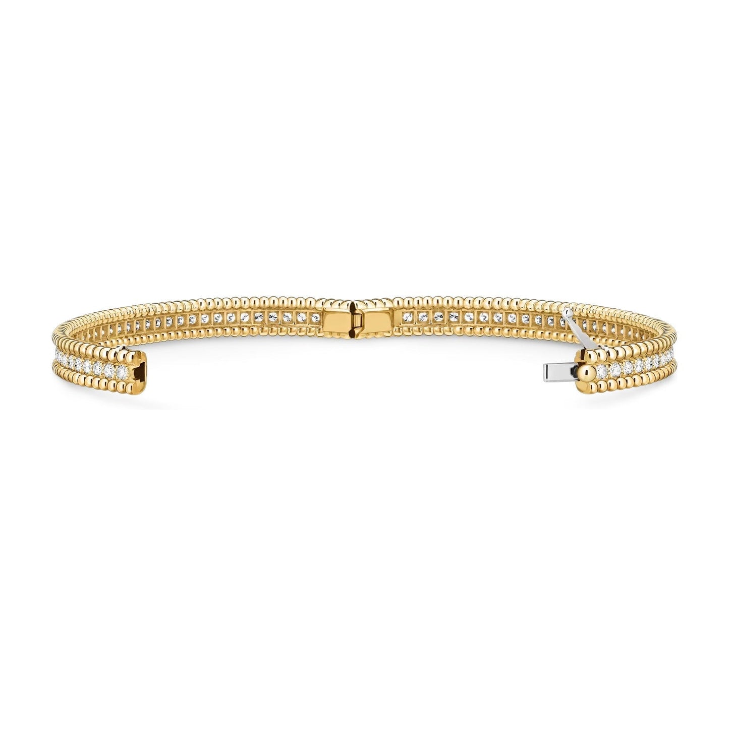 [Zalyn]SIGNATURE BEADED CHAIN BRACELET