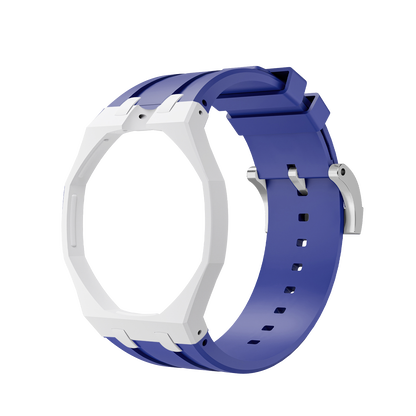 [Zalyn]Royal Oak Pop Exclusive Bioceramic Case & Silicone Strap Mix Color