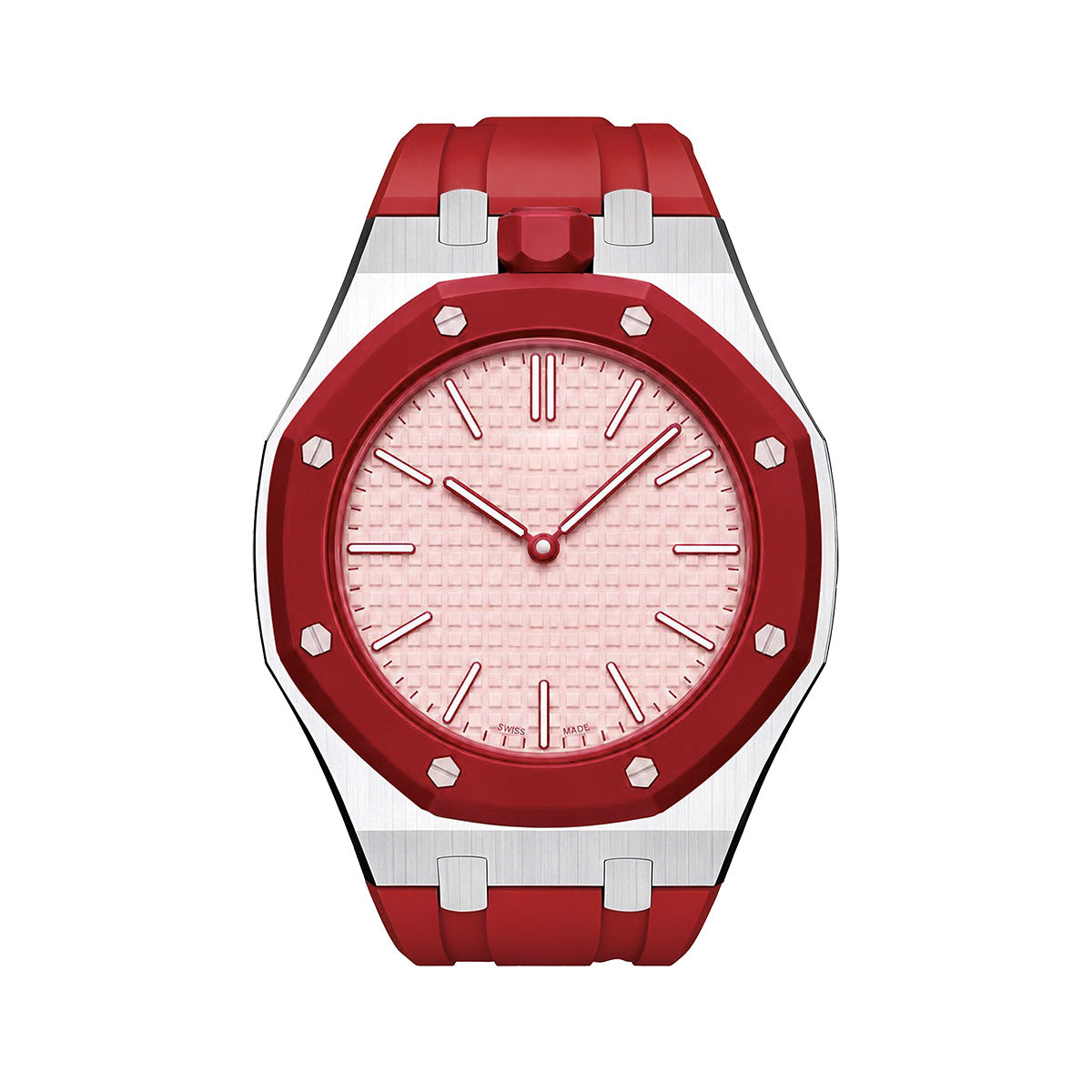 [Zalyn]ROYAL OAK POP EXCLUSIVE STEEL CASE & SILICONE STRAP