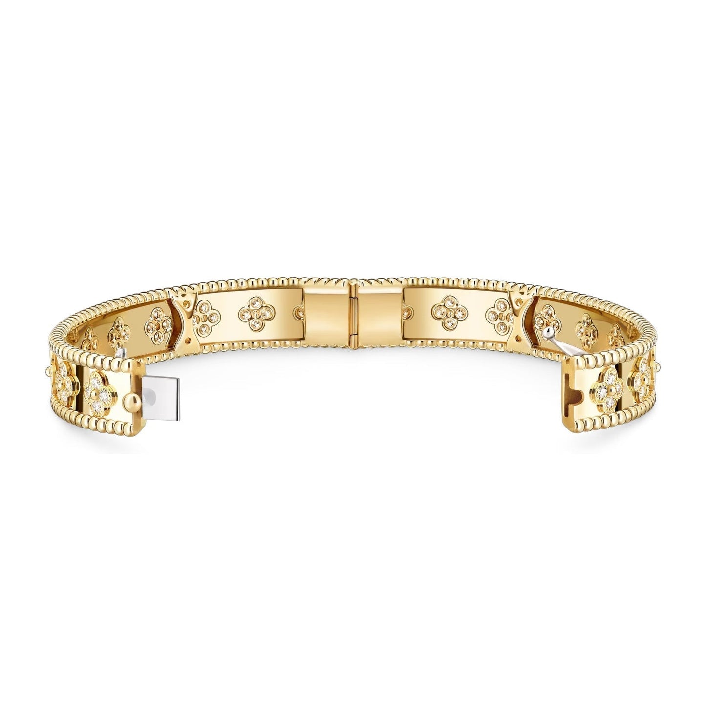 [Zalyn]KALEIDOSCOPE RADIANCE WIDE BANGLE BRACELET