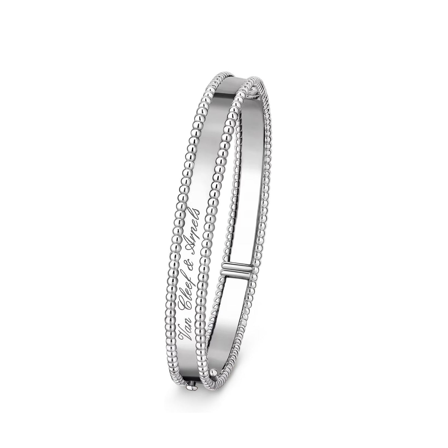 [Zalyn]SIGNATURE DUAL-BEADED BANGLE