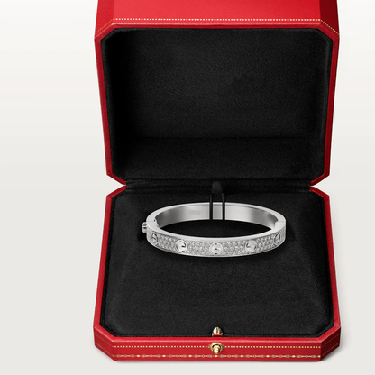 [Zalyn Jewelry ]LOVE BRACELET 6.1MM DIAMOND-PAVED