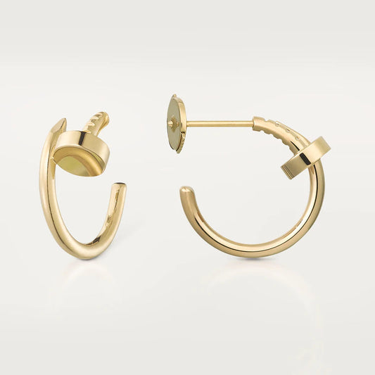 [Zalyn Jewelry ]JUSTE EARRINGS GOLD