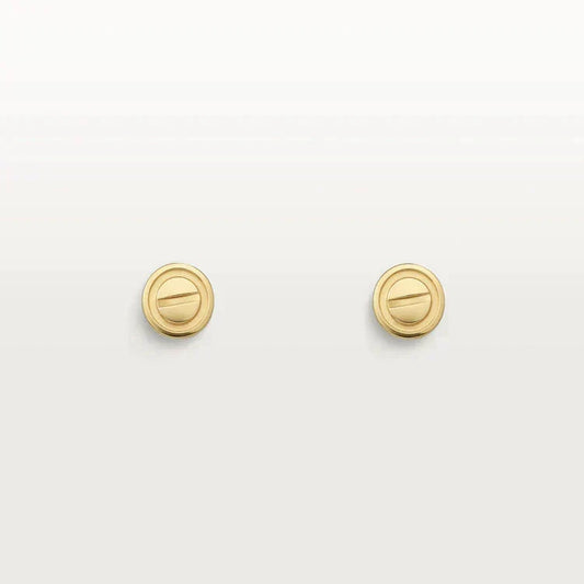[Zalyn Jewelry ]LOVE EARRINGS GOLD 10MM