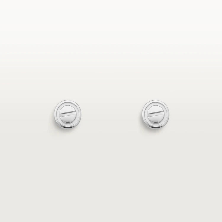 [Zalyn Jewelry ]LOVE EARRINGS SILVER 10MM