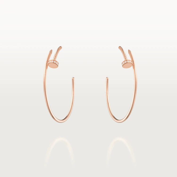 [Zalyn Jewelry ]JUSTE EARRINGS DIAMONDS 1.8MM