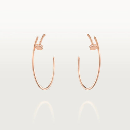 [Zalyn Jewelry ]JUSTE EARRINGS DIAMONDS 1.8MM