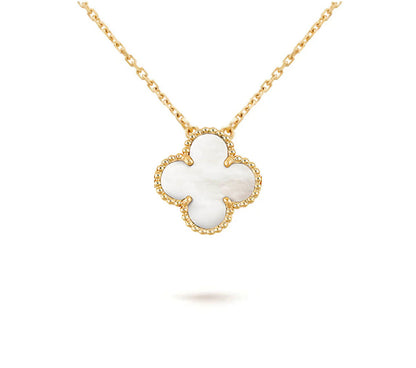 [Zalyn]15MM CLOVER FLOWER PENDANT NECKLACE COLLECTION