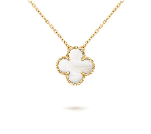 [Zalyn]15MM CLOVER FLOWER PENDANT NECKLACE COLLECTION