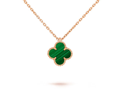 [Zalyn]9.5MM MINI CLOVER PENDANT NECKLACE COLLECTION