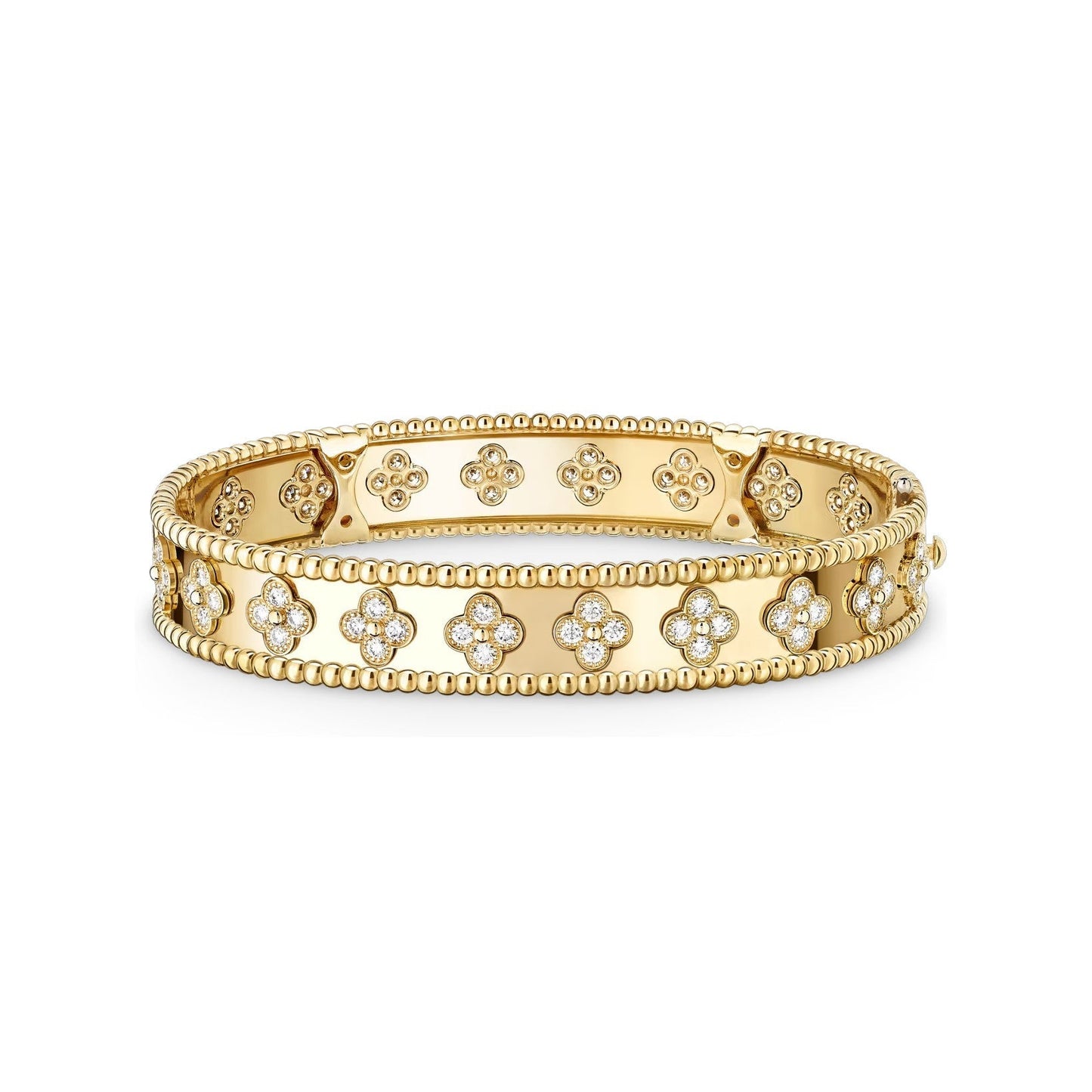 [Zalyn]KALEIDOSCOPE RADIANCE WIDE BANGLE BRACELET
