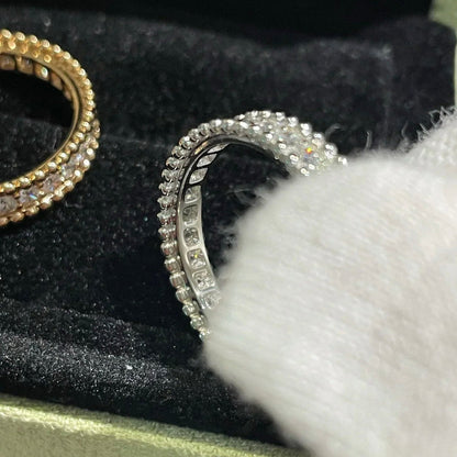 [Zalyn Jewelry ]PERLEE DIAMOND SILVER RING